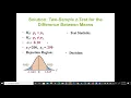 How to test the Difference Between Proportions - Hypothesis Testing with Two Samples
