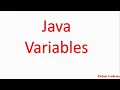 Types of Variables in java Difference between Instance Static and Local Variables