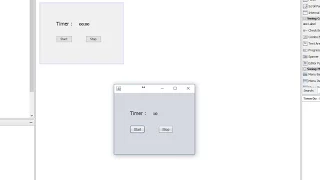 JAVA Countdown Timer Source code Simple example NetBeans 8 1