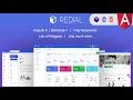 Redial - Multipurpose Angular 6 and Bootstrap 4 Admin Template Themeforest Website Templates and