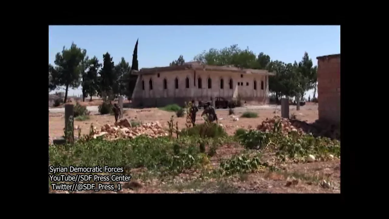 First Views inside Manbij Traffic Building 2016.07.11