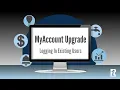 MyAccount - Logging In Existing User