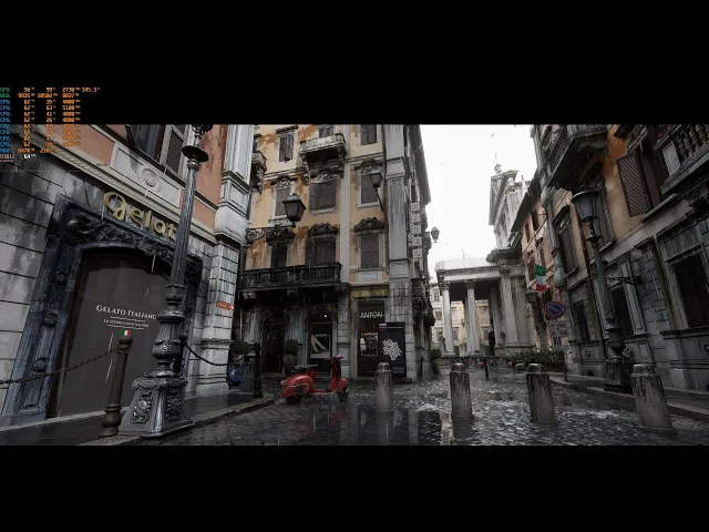 Unreal Engine 5.4 - Rome Italian Town Tech Demo - Native 4K/Ultra - NVIDIA RTX 4090