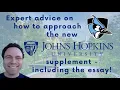 Johns Hopkins University 2023-2024 Supplement - What You Need to Know