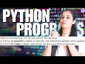 Top Python Programs Basic to Advanced Full Python Series LIST - P5