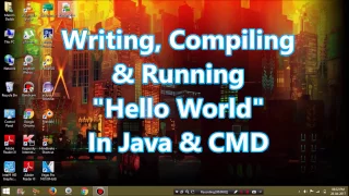 Hello World In Java Using Notepad CMD