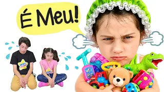 A BEBÊ JULINHA FOI EGOÍSTA? O que aconteceu no final🥺com Mimi Julinha