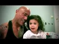 Download Lagu Dwayne Johnson Sings You're Welcome For His 2 Year Old Daughter
