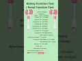 Download Lagu Kidney Function Test | RFT | KFT | kidney test / gfr #kidney #kft #rft #gfr