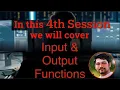 Python Course Input and Output Functions Session 4 by PyBro