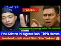 Lagu Pria Kristen Ini Ngotot Babi Tidak Haram, Jawaban Ustadz Yusuf Bikin Oten Terdiam! 😱