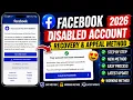 Facebook Account Disabled Recovery Appeal Method 2026