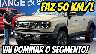 CHERY STOCKMAN - 50 KM/L DIESEL HÍBRIDA E VAI PRO BRAISL!