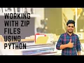 How to Unzip a File Working with zip file using python Get information of zip file Python projects