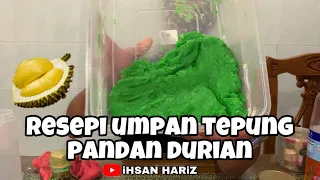 Download [RESEPI] CARA BUAT UMPAN TEPUNG PANDAN DURIAN MP3