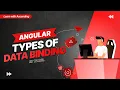ANGULAR DATA BINDING Type of Data Binding Angular Tamil Tutorial for Beginners