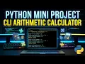 Build a Python CLI Calculator in 5 minutes Beginner Python Project