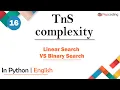 Linear Search VS Binary Search Module Dynamic Programming In English Python - 16