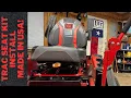 Zeroturn Mower Suspension Seat Install TRAC SEATS