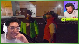 Taco Reacts to Dean Has PTSD From Tommy T NoPixel RP GTA CG