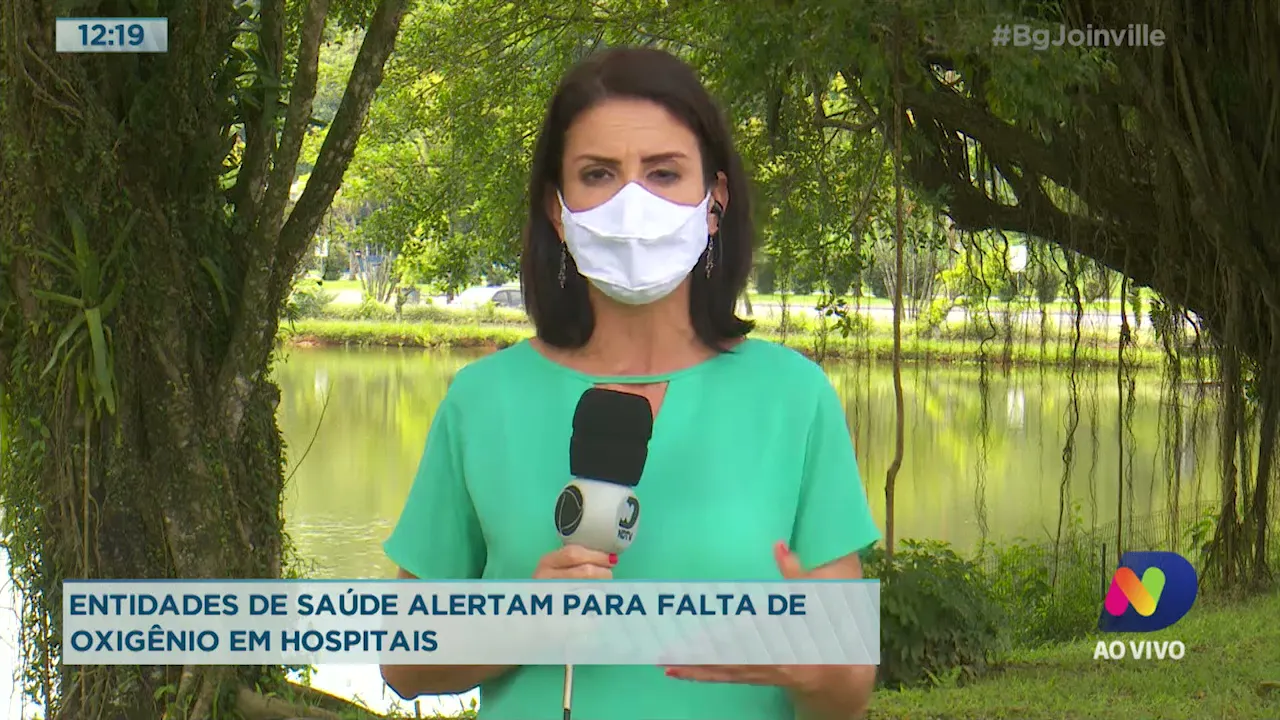 Entidades de saúde alertam para falta de oxigênio em hospitais