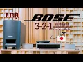 Premium BOSE 3-2-1 SERIES III Mini System All Original Authentic Steel-Grille Speakers