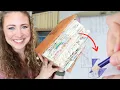 How I style my Bible journaling notes how I Bible journal with a scrappy aesthetic