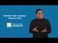 SCE ASL Resource Hub for Public Safety Power Shutoffs