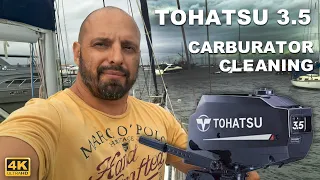 Full Disassembly & Cleaning of TOHATSU 3 5 Carburetor  Dinghy Outboard Motor Maintenance