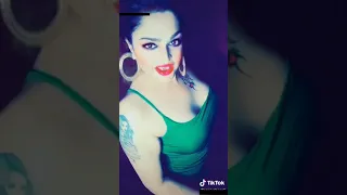 hot desi indian girl braless without bra dancing on tiktok showing deep cleavage and open b bs