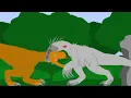 Lagu Blue x indoraptor (part 4)/T-rex vs Indonymus Rex/