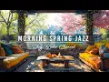 Download Lagu Happy Spring Ambience at Morning Coffee Porch - Soft Jazz Music for Work, Study and Relax