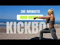 Download Lagu 30 MINUTE KICKBOXING AND STRENGTH WORKOUT | No Equipment | Fun And Sweaty!