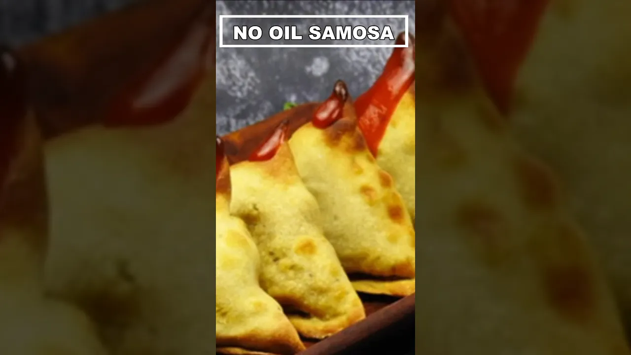 Zero Oil Samosa   Snacks Recipe   Tea Time Easy Snack # Samosa #shortsvideo #Short #shortsfeed