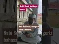Lagu Nabi Daud, indahnya suara,