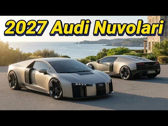2027 Audi Nuvolari Revealed: A 1,001-HP Hybrid F1-Inspired Beast