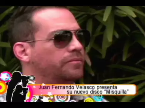 Juan Fernando Velasco presenta su nuevo disco Misquilla