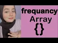 Problem solving frequancy Array in arabic