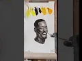 Download Lagu Will Smith portrait, oil painting on 100% linen canvas. Oil painting portrait.