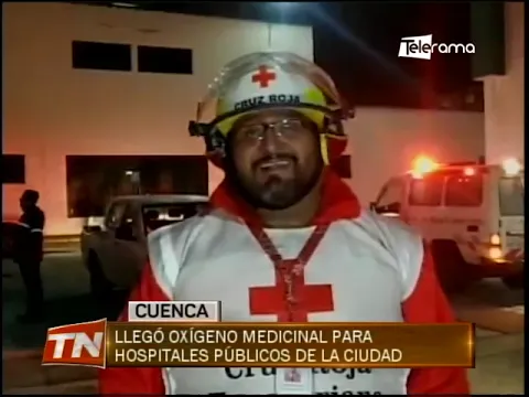 Llegó oxígeno medicinal para hospitales públicos de la ciudad