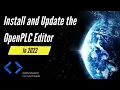 Install and Update OpenPLC editor 2022