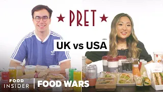 Download US vs UK Pret A Manger | Food Wars MP3