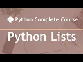 Python Complete Course Part 24 Python Lists