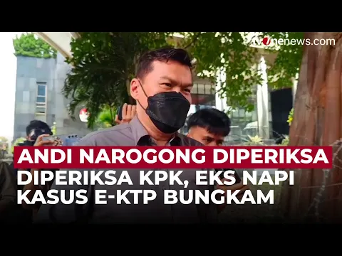 Eks Napi Kasus E-KTP Andi Narogong Enggan Berbicara Usai 6 Jam Diperiksa KPK