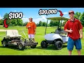 CHEAP VS EXPENSIVE GOLF CARTS
