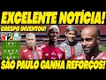 Download Lagu SÃO PAULO TEM A MELHOR NOTÍCIA NO DIA DA DECISÃO! TRICOLOR GANHA 4 REFORÇOS DE PESO! JOGADOR SAINDO?