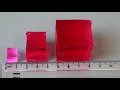 Surface area and volume for a cell