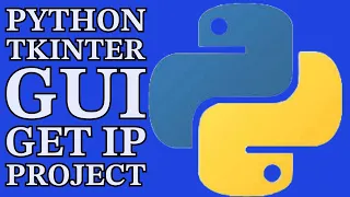 Python Tkinter GUI Get Save IP Address Tutorial Source Code