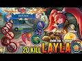 Download Lagu Auto SAVAGE!! Layla with Trinity Build Insane Attack Speed - Build Top 1 Global Layla ~ MLBB
