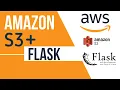 AWS S3 Flask Uploading files to S3 from your website